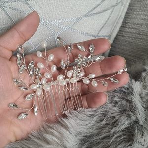 High quality Hair Combs Bridal Hair Accessories For Women Hair Jewelry Silver Co
